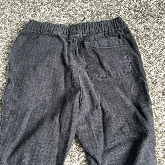 Old Navy dark gray pull on drawstring cargo pant toddler boy 12-18 months - Picture 4 of 5